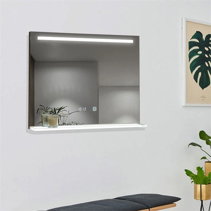 rectangular lighted bathroom mirror  3